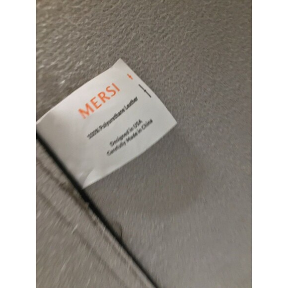 MERSI Vegan Demi Bucket Purse Colorful Strap Boho Crossbody Taupe Gray - Picture 5 of 16